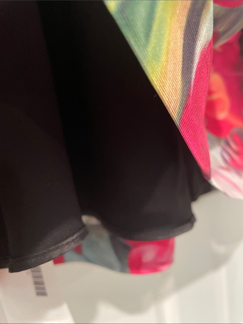 Ted Baker Bright Pink & Multicolor Floral Print Skirt - Picture 5 of 6